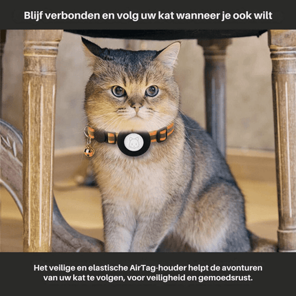 CatSafe Track™ GPS Halsband | Meer veiligheid en zichtbaarheid voor avontuurlijke katten