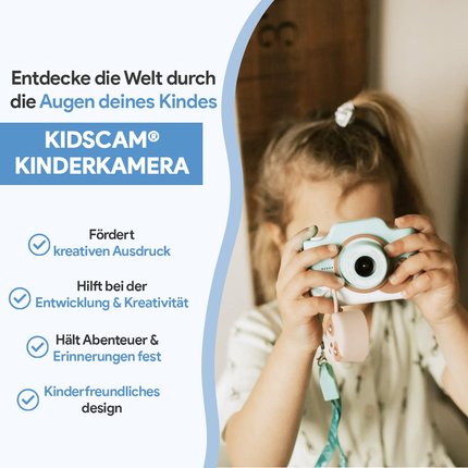 KidsCam™ Kinderen Camera | Laat de creativiteit van je kinderen op de foto vastleggen!