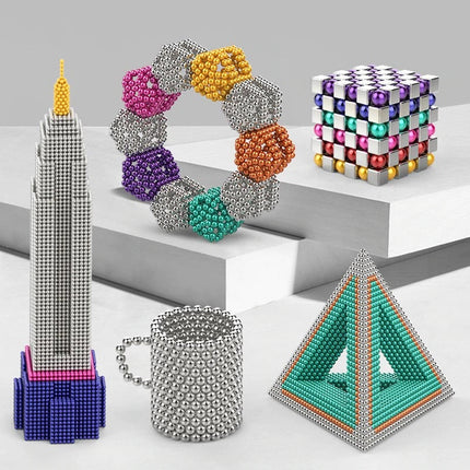 MagnoPlay™ Creatieve Magnetische Ballen Set | Bouw, creëer en ontwikkel spelenderwijs eindeloze ideeën