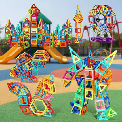 FunniBlox™ Bouwstenen | Bouw, ontdek en leer spelenderwijs met magnetisch speelplezier