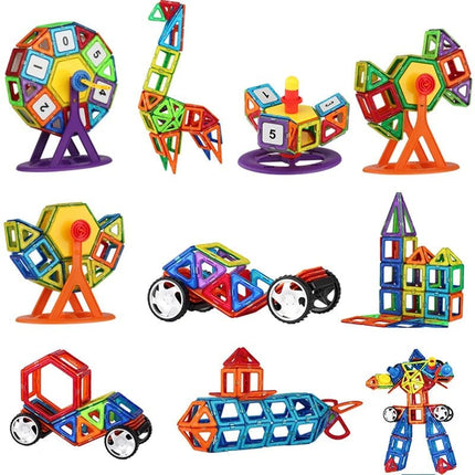 FunniBlox™ Bouwstenen | Bouw, ontdek en leer spelenderwijs met magnetisch speelplezier