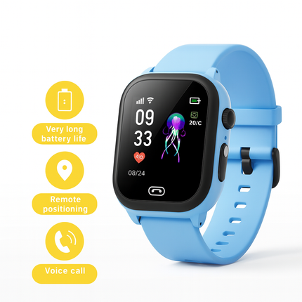 SafeKid™ Smartwatch met GPS | Altijd verbonden en veilig, waar je kind ook is