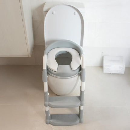 KiPottyStep™ Kinder Toiletbril met Ladder | Zelfstandig en veilig leren naar het toilet gaan