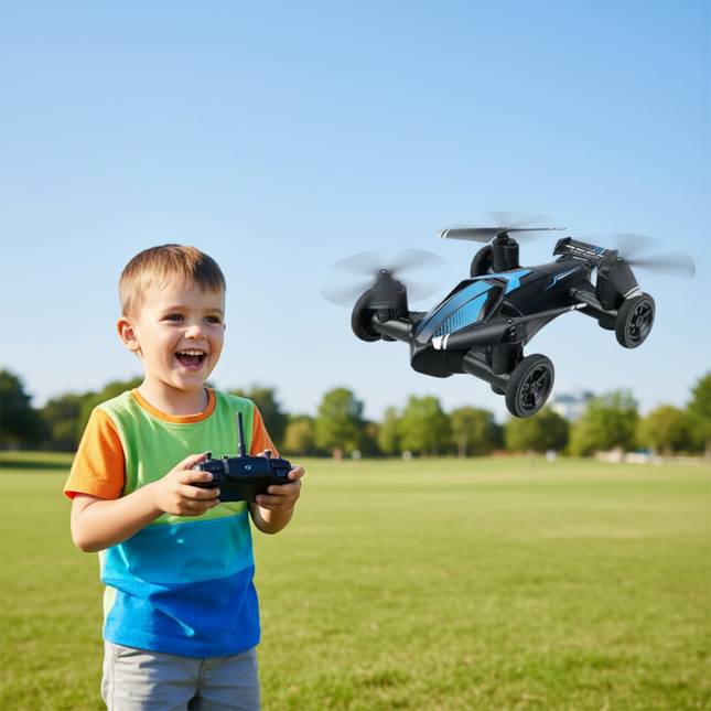 SkyRacer™ 2-in-1 | Racen op de grond en vliegen in de lucht