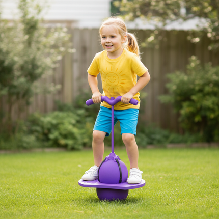 BounceBuddy™ Springstok Speelgoed voor Kinderen | Actief spelen en balans verbeteren met eindeloos springplezier