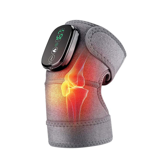 KneeRelief™ Knie Ondersteuning | Warmte en massage voor directe verlichting en soepel bewegen