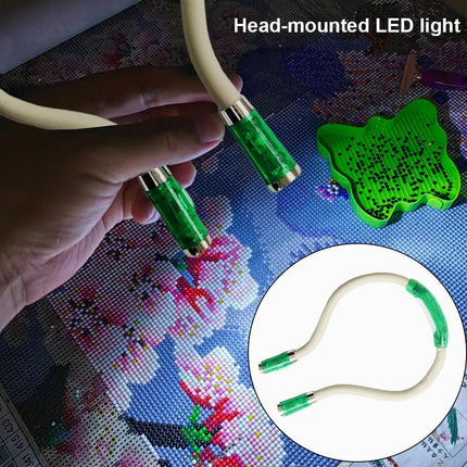 LightNeck™ Neklamp | Handsfree verlichting voor hobby’s, lezen en creatieve projecten