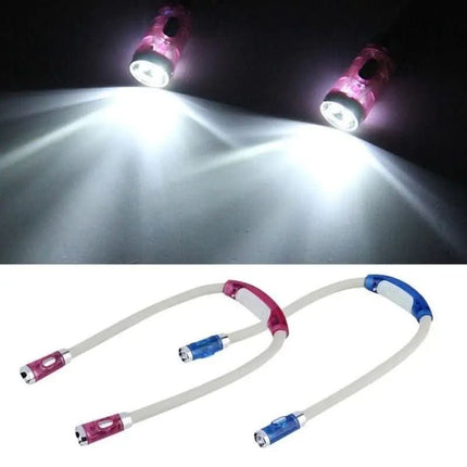 LightNeck™ Neklamp | Handsfree verlichting voor hobby’s, lezen en creatieve projecten