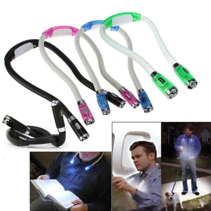 LightNeck™ Neklamp | Handsfree verlichting voor hobby’s, lezen en creatieve projecten