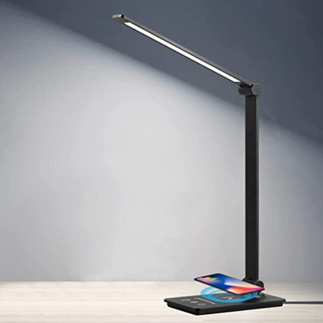 ArcaLite™ Bureaulamp | Slim licht en draadloos opladen voor jouw werkplek