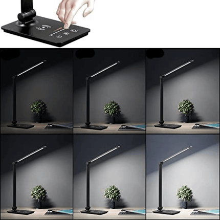 ArcaLite™ Bureaulamp | Slim licht en draadloos opladen voor jouw werkplek