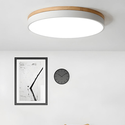 NatureGlow™ LED Plafondlamp | Breng warmte en natuurlijke rust in je interieur