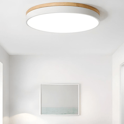 NatureGlow™ LED Plafondlamp | Breng warmte en natuurlijke rust in je interieur