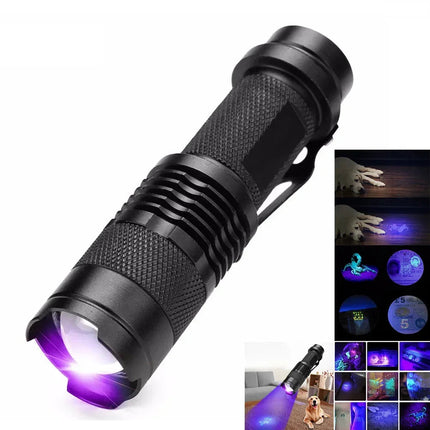 UVScan™ LED UV Zaklamp voor Inspectie | Ontdek verborgen vlekken en vuil in seconden