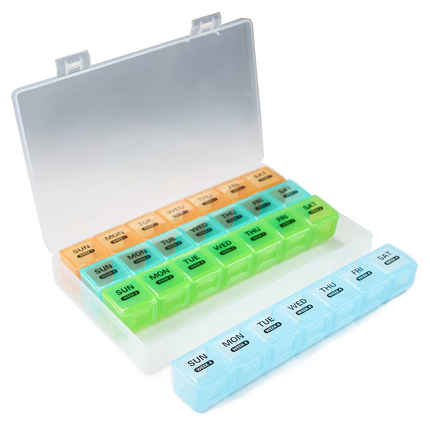 MediPlan™ Medicatie Organizer | Overzicht en zekerheid voor 4 weken medicatiegebruik