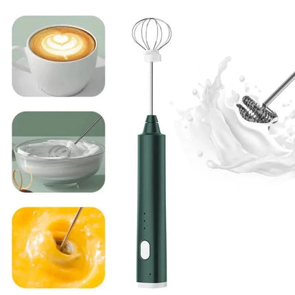 MixaPro™ Handmixer | Maak romig melkschuim en mix moeiteloos in seconden