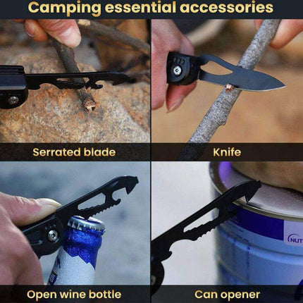 TrailMaster™ Multi-Tool 14-in-1 | Altijd voorbereid op elk outdoor avontuur