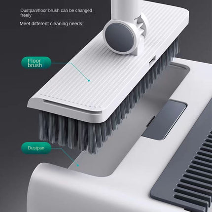 SweepMaster™ Bezem- en Blikset | Snel en moeiteloos schoon zonder bukken of gedoe