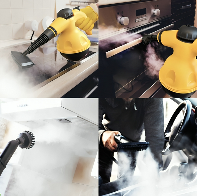 SteamPro™ Stoomreiniger | Diepe reiniging zonder chemicaliën, snel en krachtig