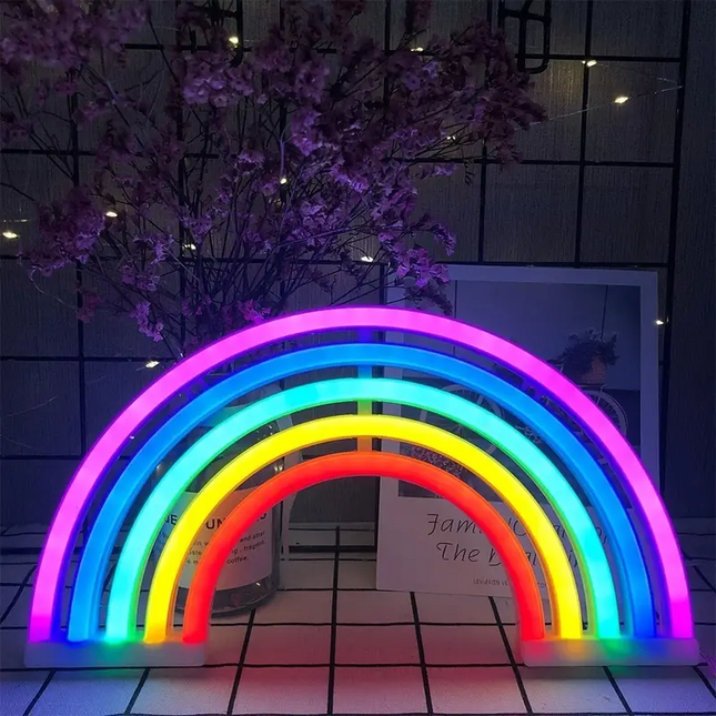 RainbowGlow™ Nachtlamp | Rustgevende en kleurrijke verlichting voor kinderen