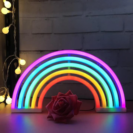 RainbowGlow™ Nachtlamp | Rustgevende en kleurrijke verlichting voor kinderen
