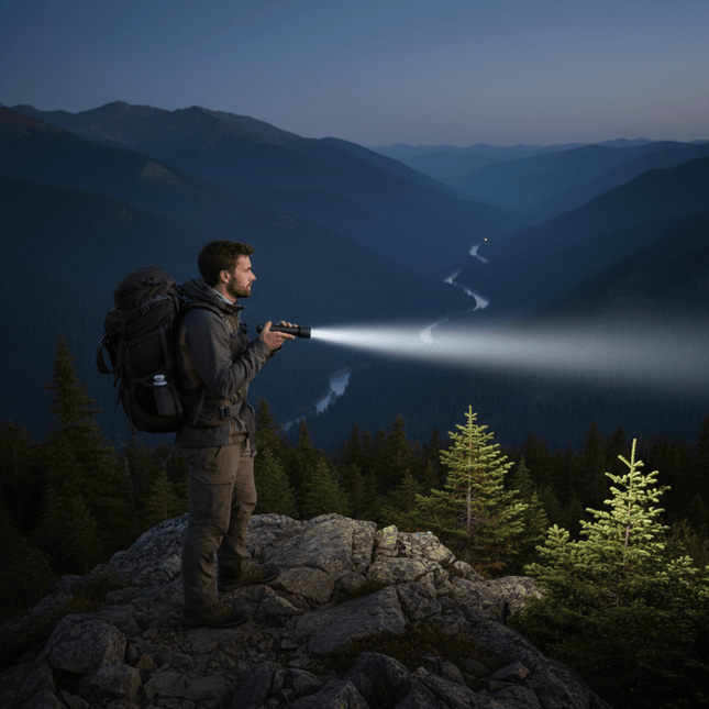 PowerBeam™ Zaklamp | Krachtige verlichting voor outdoor, noodsituaties en dagelijks gebruik
