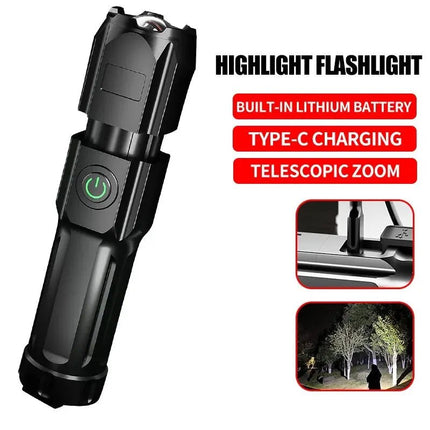 PowerBeam™ Zaklamp | Krachtige verlichting voor outdoor, noodsituaties en dagelijks gebruik