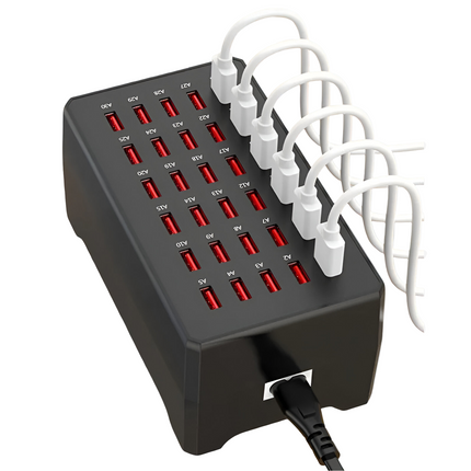 PowerHub™ 30-Port Oplaadstation | Laad al je apparaten tegelijk, snel en georganiseerd
