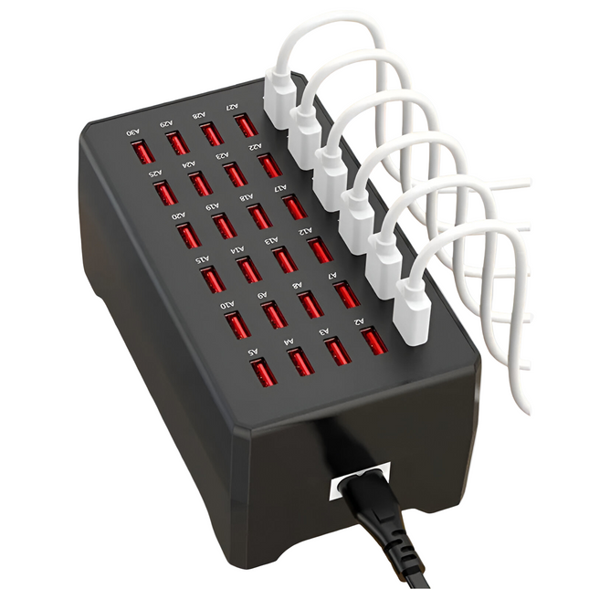 PowerHub™ 30-Port oplaadstation | Laad al je apparaten tegelijk, snel en georganiseerd