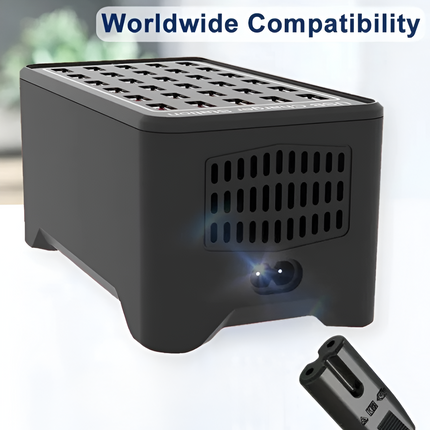 PowerHub™ 30-Port Oplaadstation | Laad al je apparaten tegelijk, snel en georganiseerd