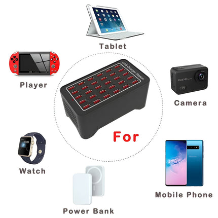 PowerHub™ 30-Port Oplaadstation | Laad al je apparaten tegelijk, snel en georganiseerd