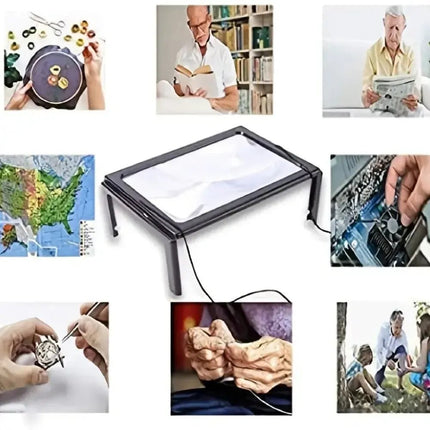 TextDesk™ Tafelloep | Lees handsfree en vergroot teksten moeiteloos