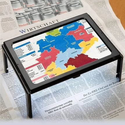 TextDesk™ Tafelloep | Lees handsfree en vergroot teksten moeiteloos