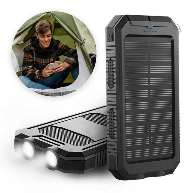 SolarCharge™ Powerbank | Altijd stroom, waar je avontuur je ook brengt