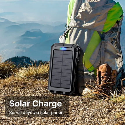 SolarCharge™ Powerbank | Altijd stroom, waar je avontuur je ook brengt