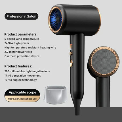 IonBlaze™ Föhn 2400W | Supersnel droog en pluisvrij haar met salonresultaat