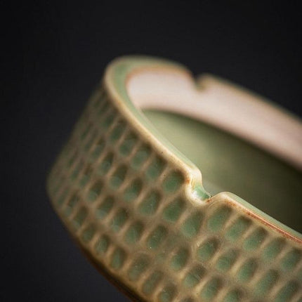 ZenAsh™ Retro Asbak met Deksel | Stijlvol roken zonder geur en rommel