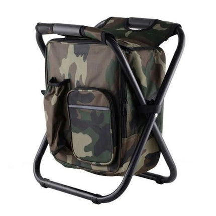 CamoChair Pack™ Rugzakstoel | Zit, draag en koel alles in één slimme outdoor oplossing