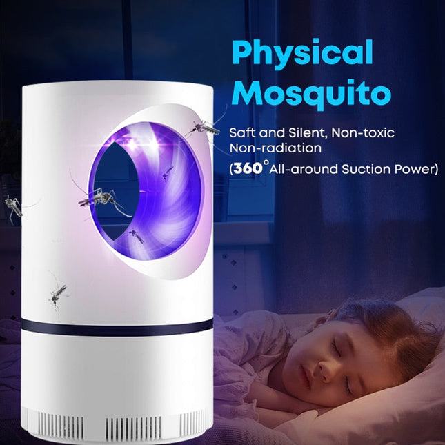 MosquiTrap™ UV Muggenlamp | Stil, veilig en effectief tegen muggen