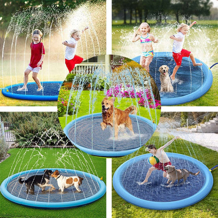 SplashPaws™ Hondensproeier | Verkoeling en speelplezier op warme dagen