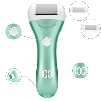 SilkFeet™ Draadloze Elektrische Eeltverwijderaar | Binnen minuten zachte en gladde voeten
