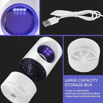 MosquiTrap™ UV Muggenlamp | Stil, veilig en effectief tegen muggen