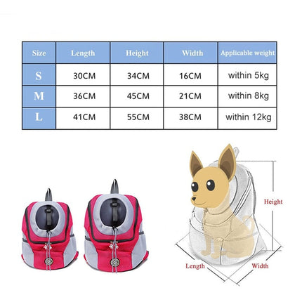 CarryPaw™ Hondenrugzak | Neem je hond overal veilig en comfortabel mee naartoe