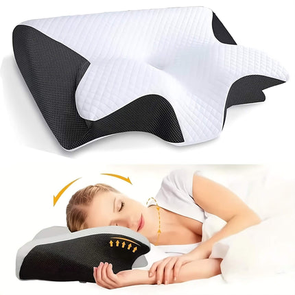 SleepAlign™ Ergonomisch Kussen | Diepe slaap en perfecte ondersteuning voor elke houding