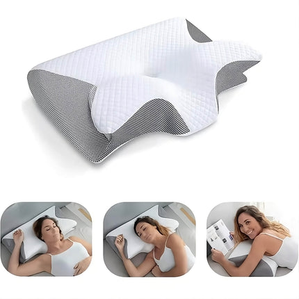 SleepAlign™ Ergonomisch Kussen | Diepe slaap en perfecte ondersteuning voor elke houding