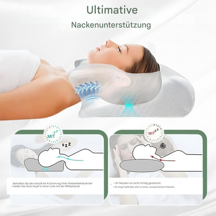 SleepAlign™ Ergonomisch Kussen | Diepe slaap en perfecte ondersteuning voor elke houding