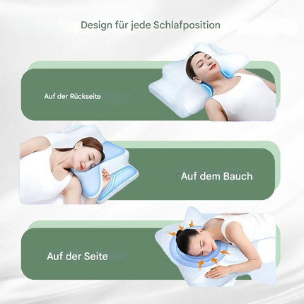 SleepAlign™ Ergonomisch Kussen | Diepe slaap en perfecte ondersteuning voor elke houding