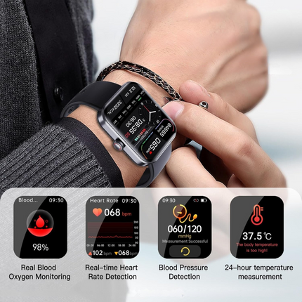 VitalWatch™ Smartwatch | Slim inzicht in uw dagelijkse gezondheid en activiteit