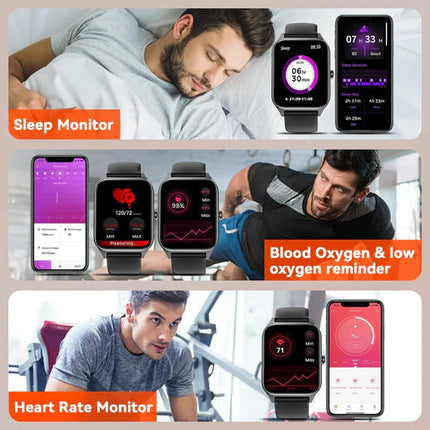 VitalWatch™ Smartwatch | Slim inzicht in uw dagelijkse gezondheid en activiteit