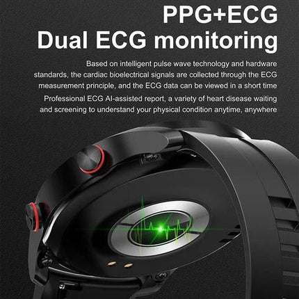 GlucoWatch™ Smartwatch | Bloedsuikermonitoring en Hartslagmeting in Real-Time